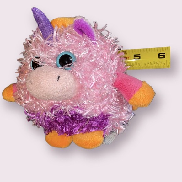 Ganz Whoorah Friends Unicorn Plush (Purple-Pink) Stuffed Plushie Toy - Picture 6 of 8